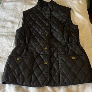 Black insulated vest